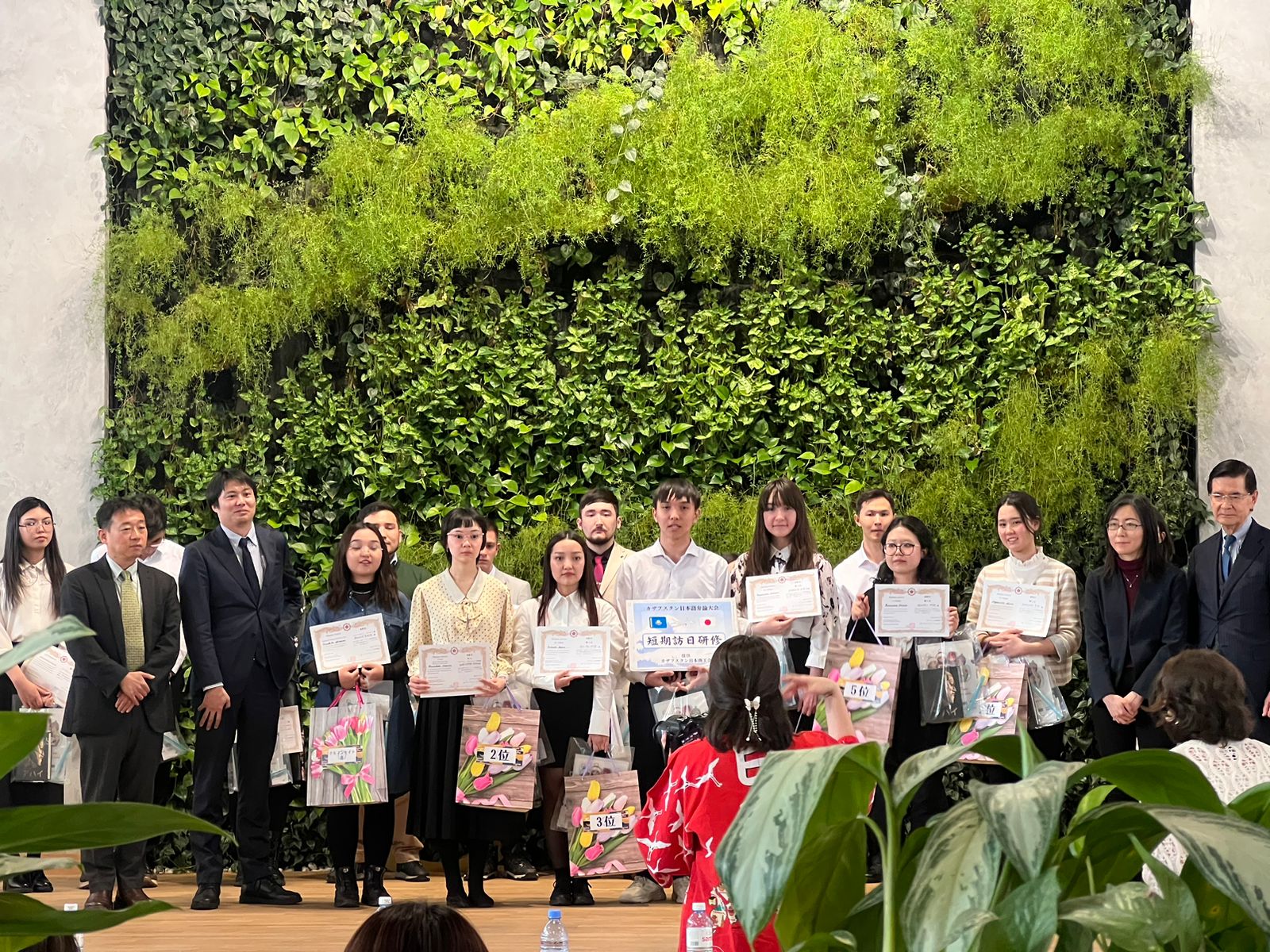 The Kazakhstan Oratory Competition in Japanese was held in Almaty